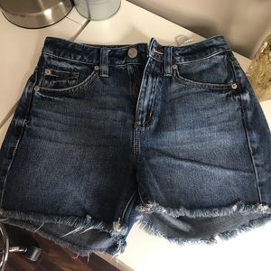 Garage Mom Jean Shorts Size 01